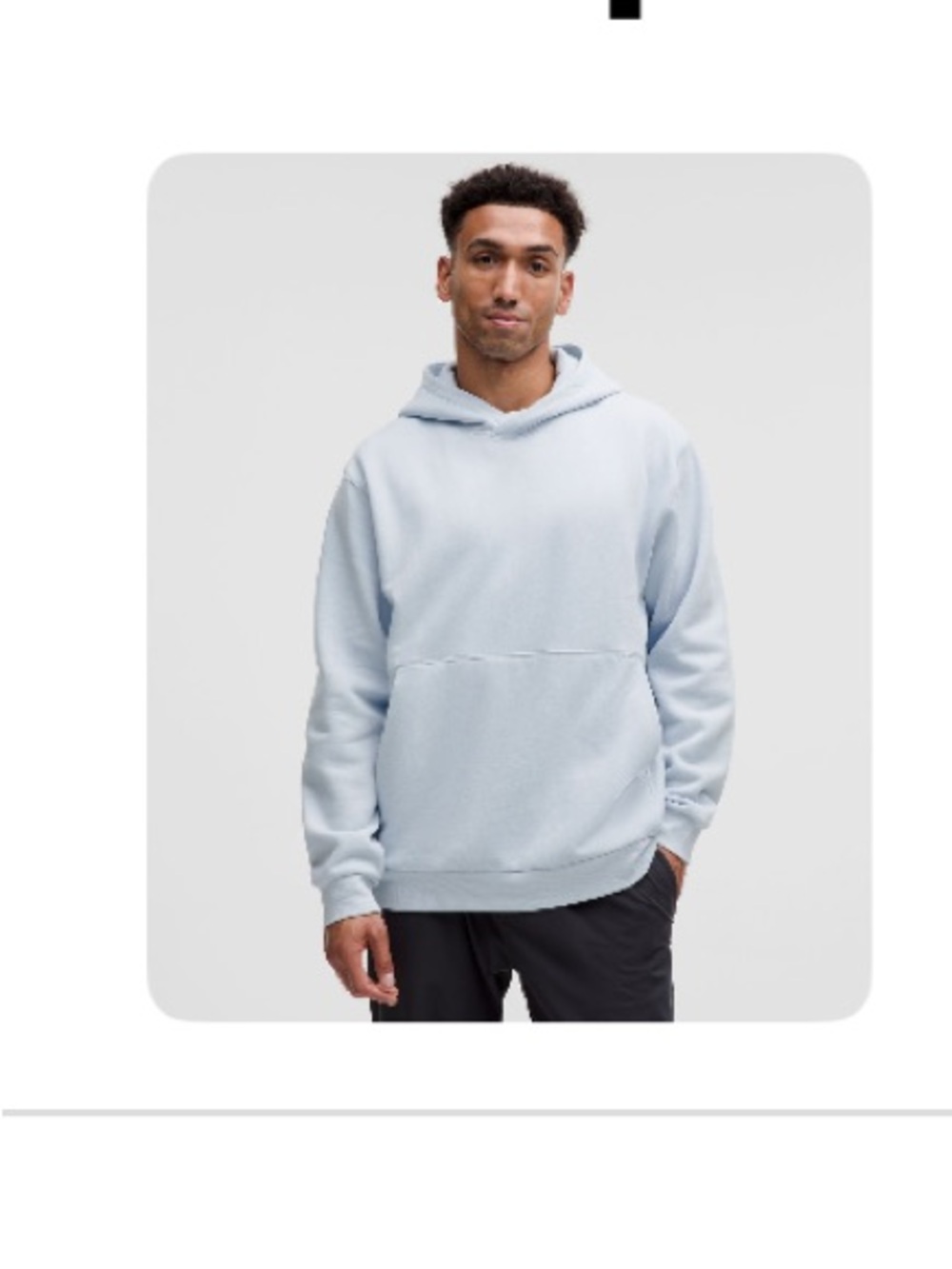 Like New! LULULEMON Steady State Hoodie size L in Starch Blue